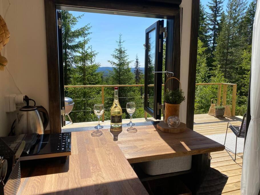 Forest Cabin With Stunning Mountain View & Sauna Торсби Екстериор снимка