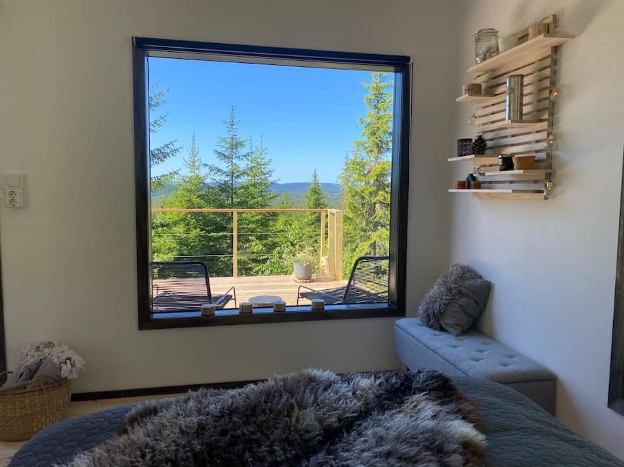 Forest Cabin With Stunning Mountain View & Sauna Торсби Екстериор снимка