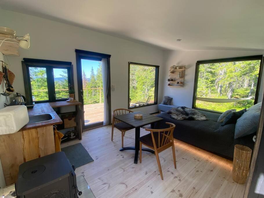 Forest Cabin With Stunning Mountain View & Sauna Торсби Екстериор снимка