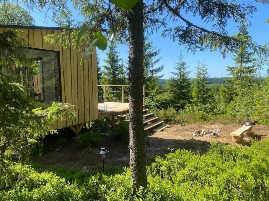 Forest Cabin With Stunning Mountain View & Sauna Торсби Екстериор снимка
