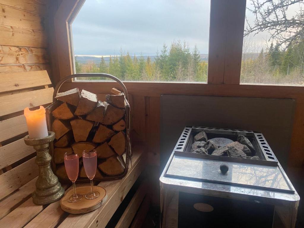 Forest Cabin With Stunning Mountain View & Sauna Торсби Екстериор снимка